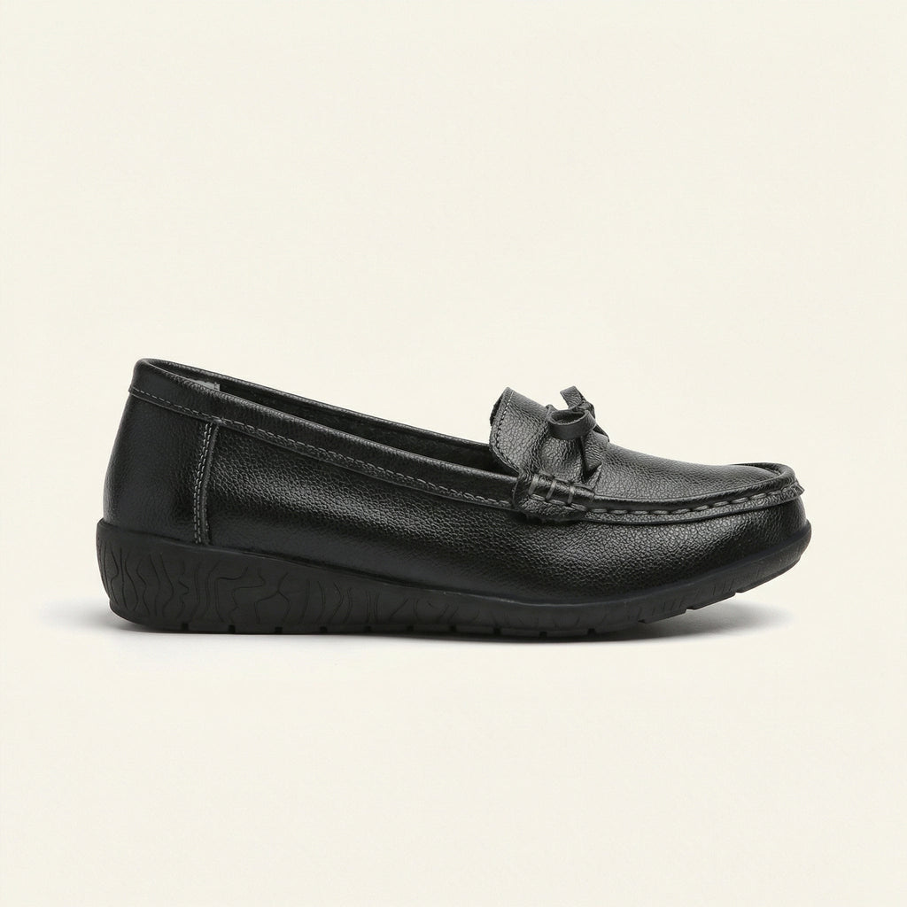 Women's Bow Wedge Loafer