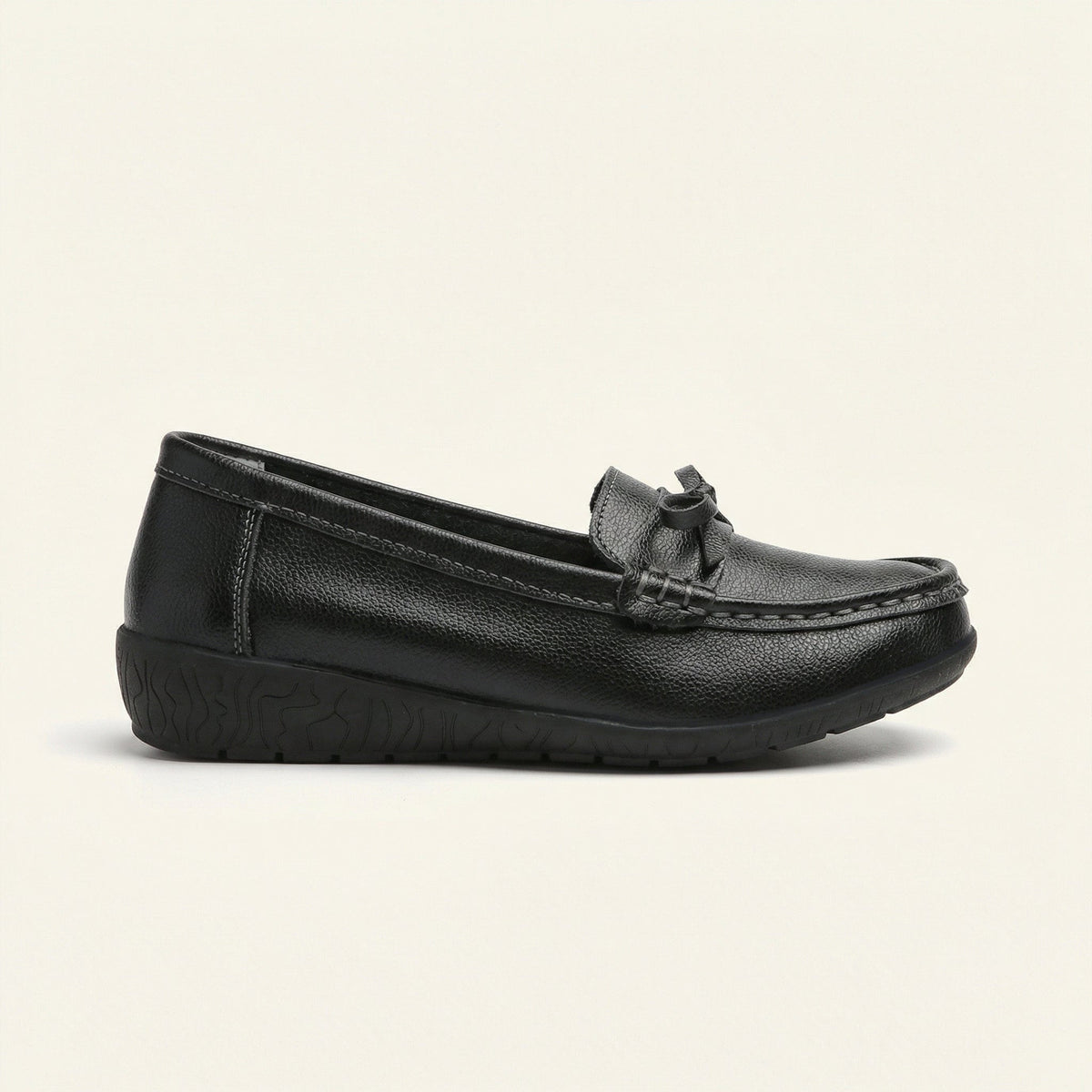 Women's Bow Wedge Loafer