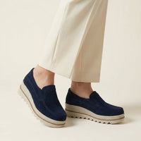 Women's Lug Sole Wedge Loafer