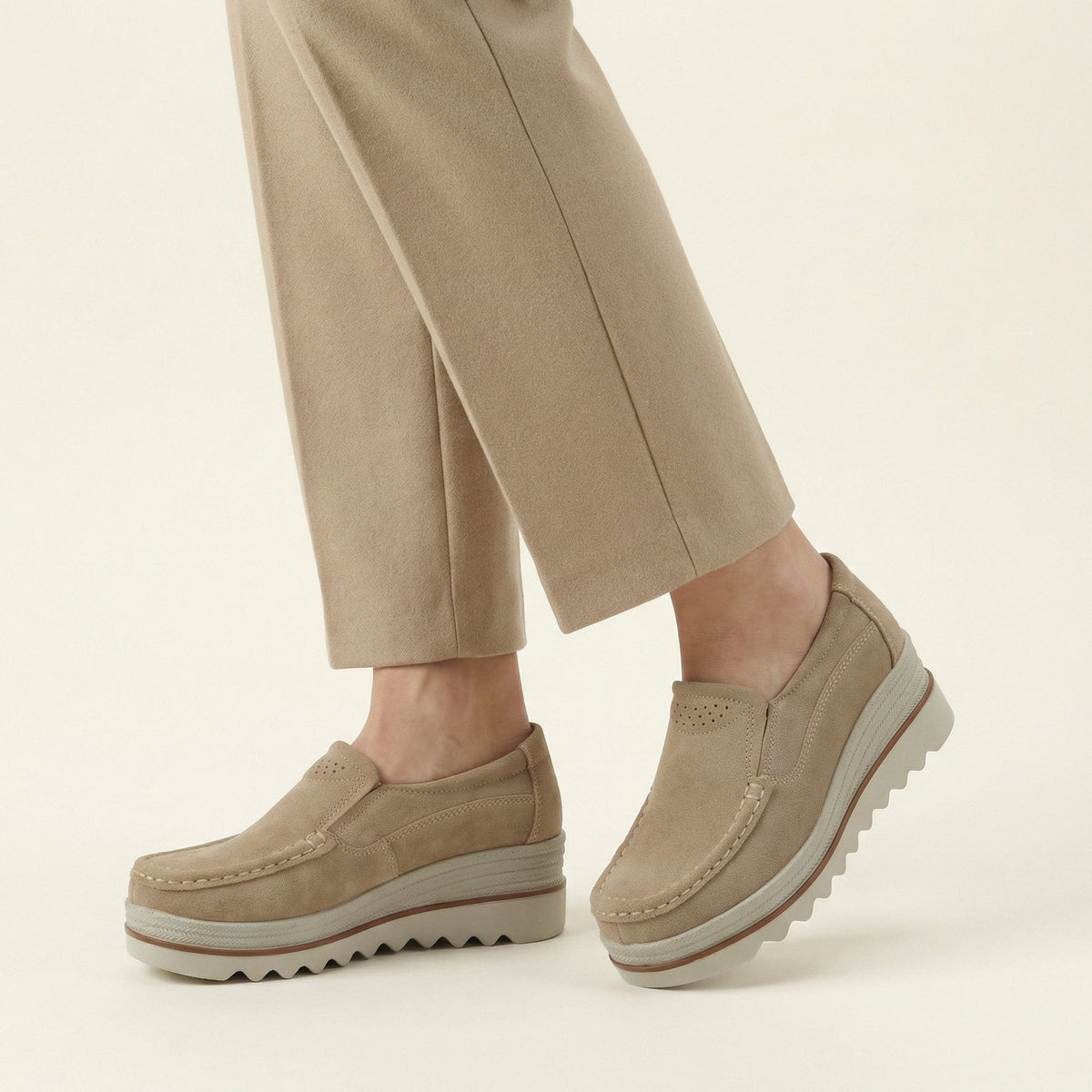 Women's Lug Sole Wedge Loafer