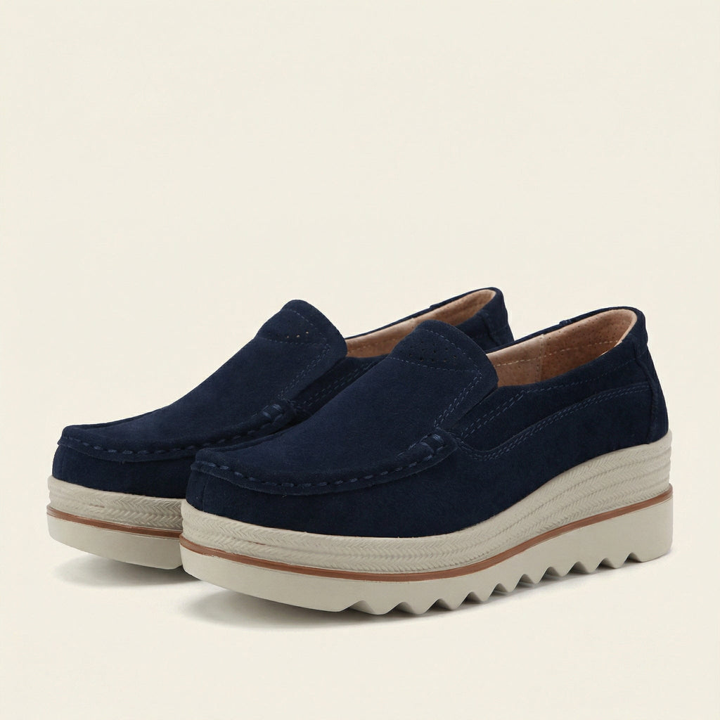 Women's Lug Sole Wedge Loafer
