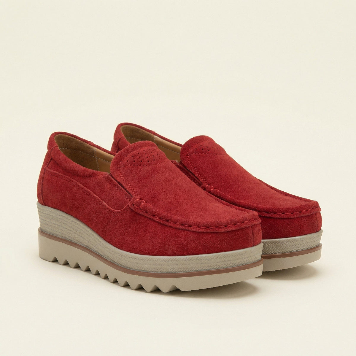 Women's Lug Sole Wedge Loafer