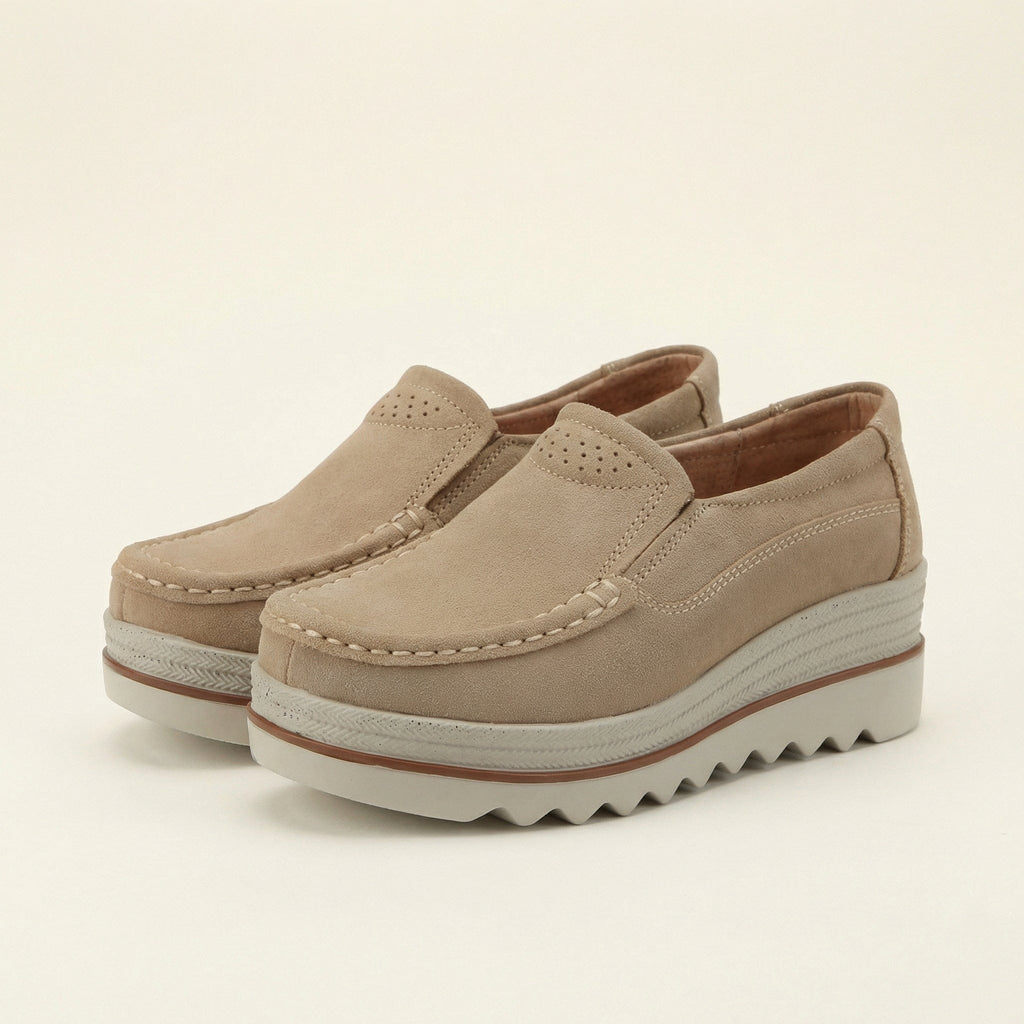 Women's Lug Sole Wedge Loafer
