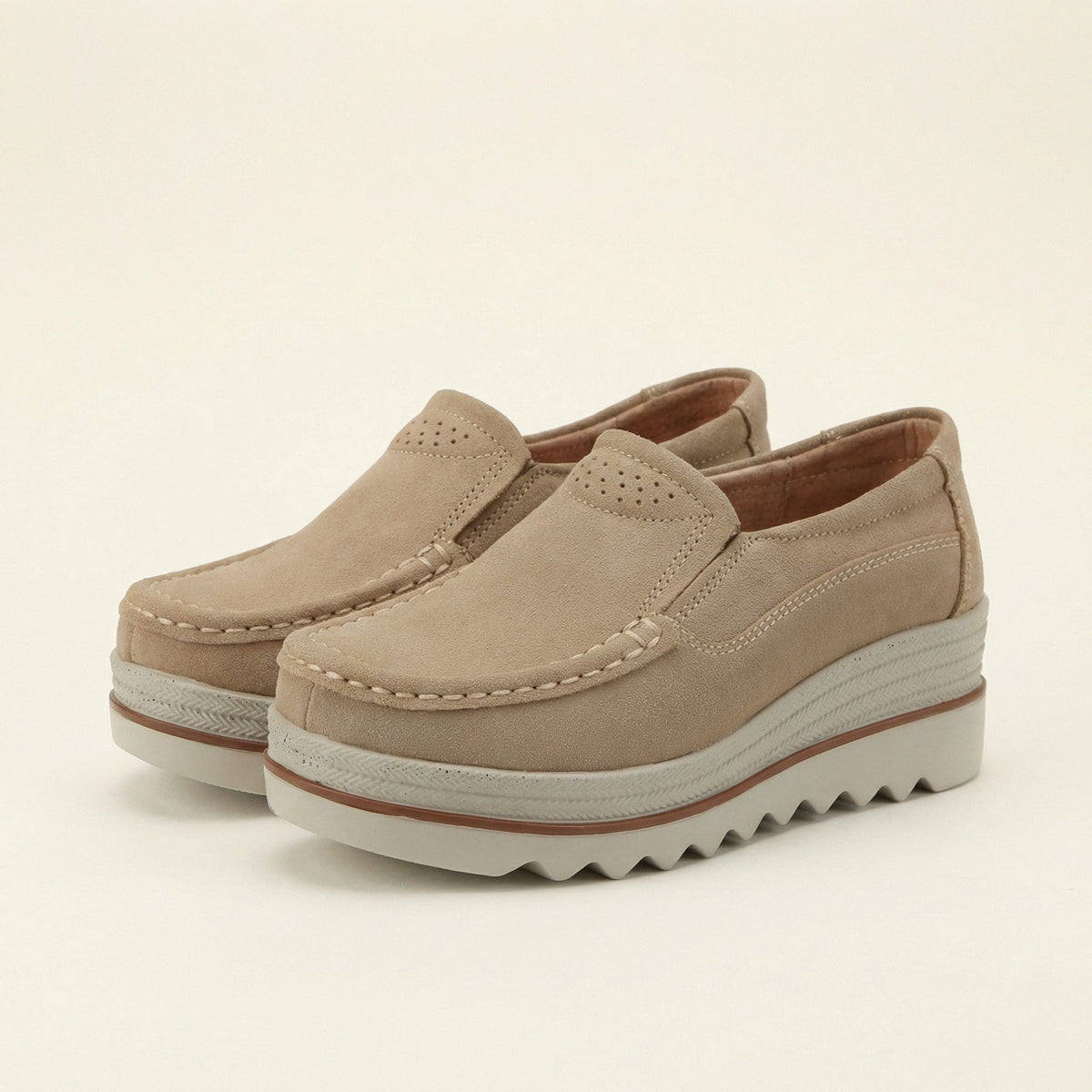 Women's Lug Sole Wedge Loafer