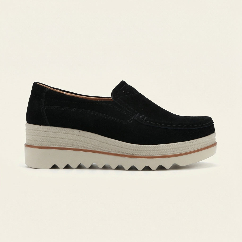 Women's Lug Sole Wedge Loafer