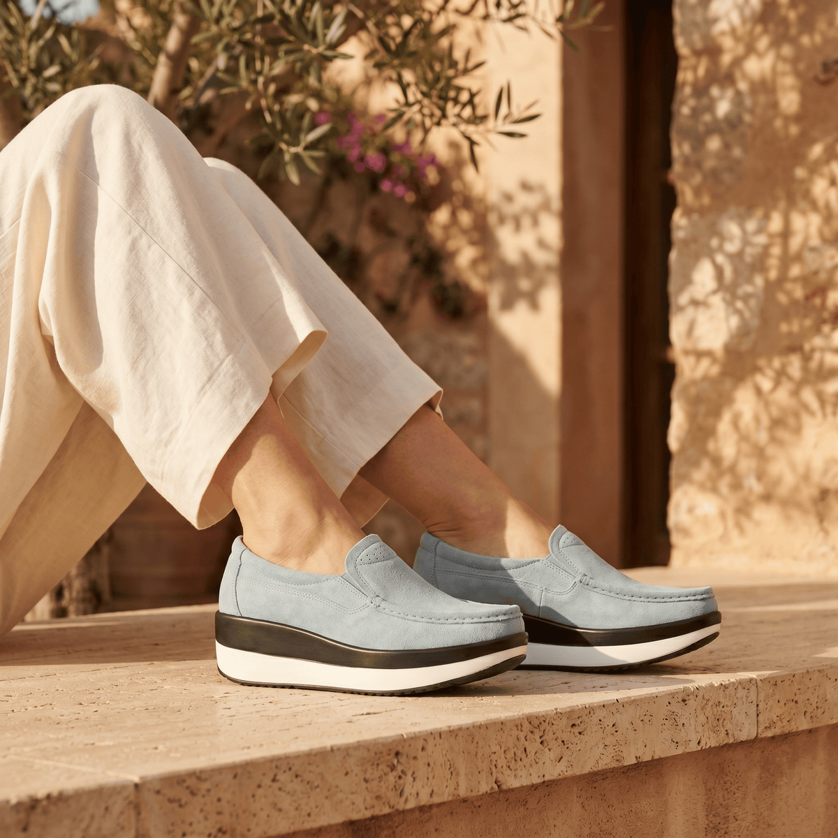 Women's Comfort Wedge Loafer