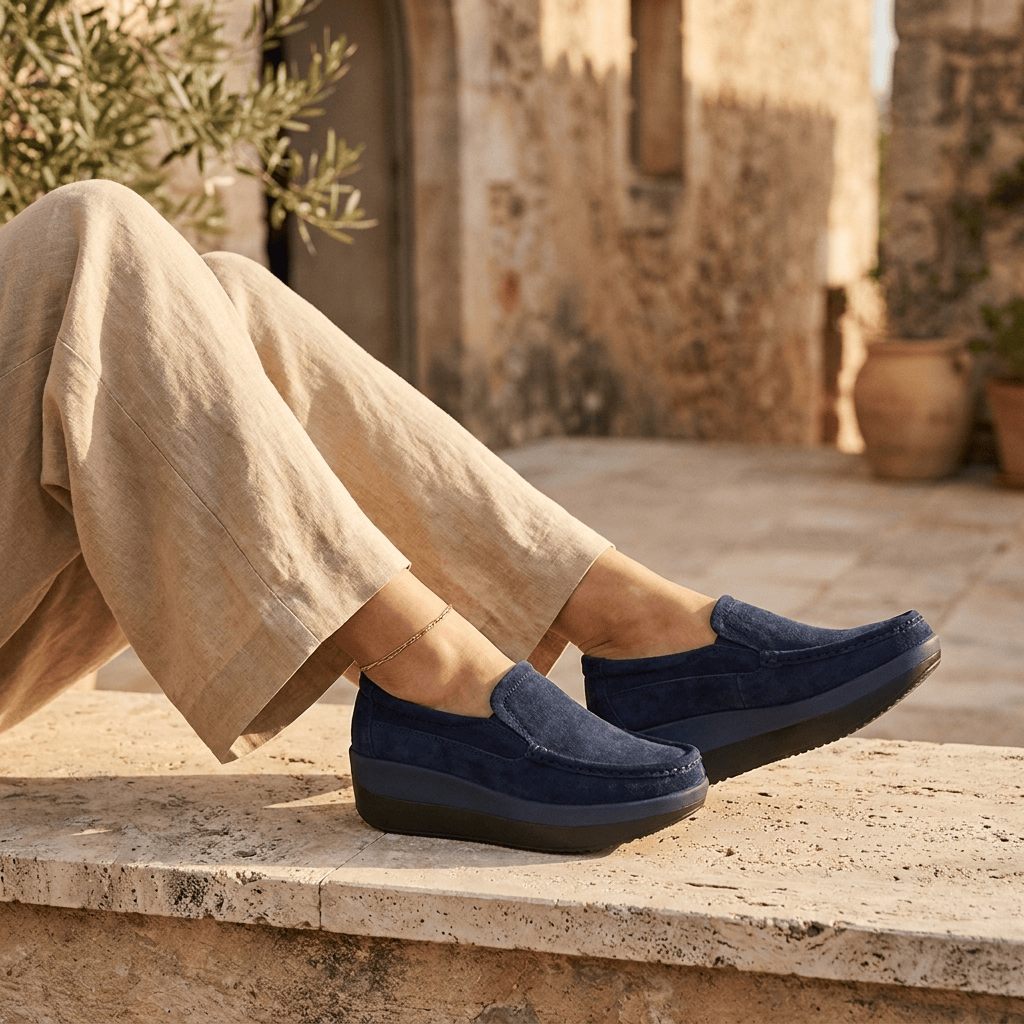 Women's Comfort Wedge Loafer