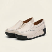 Women's Leather Wedge Loafer