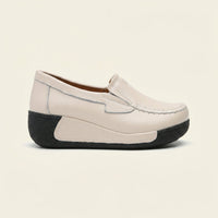 Women's Leather Wedge Loafer