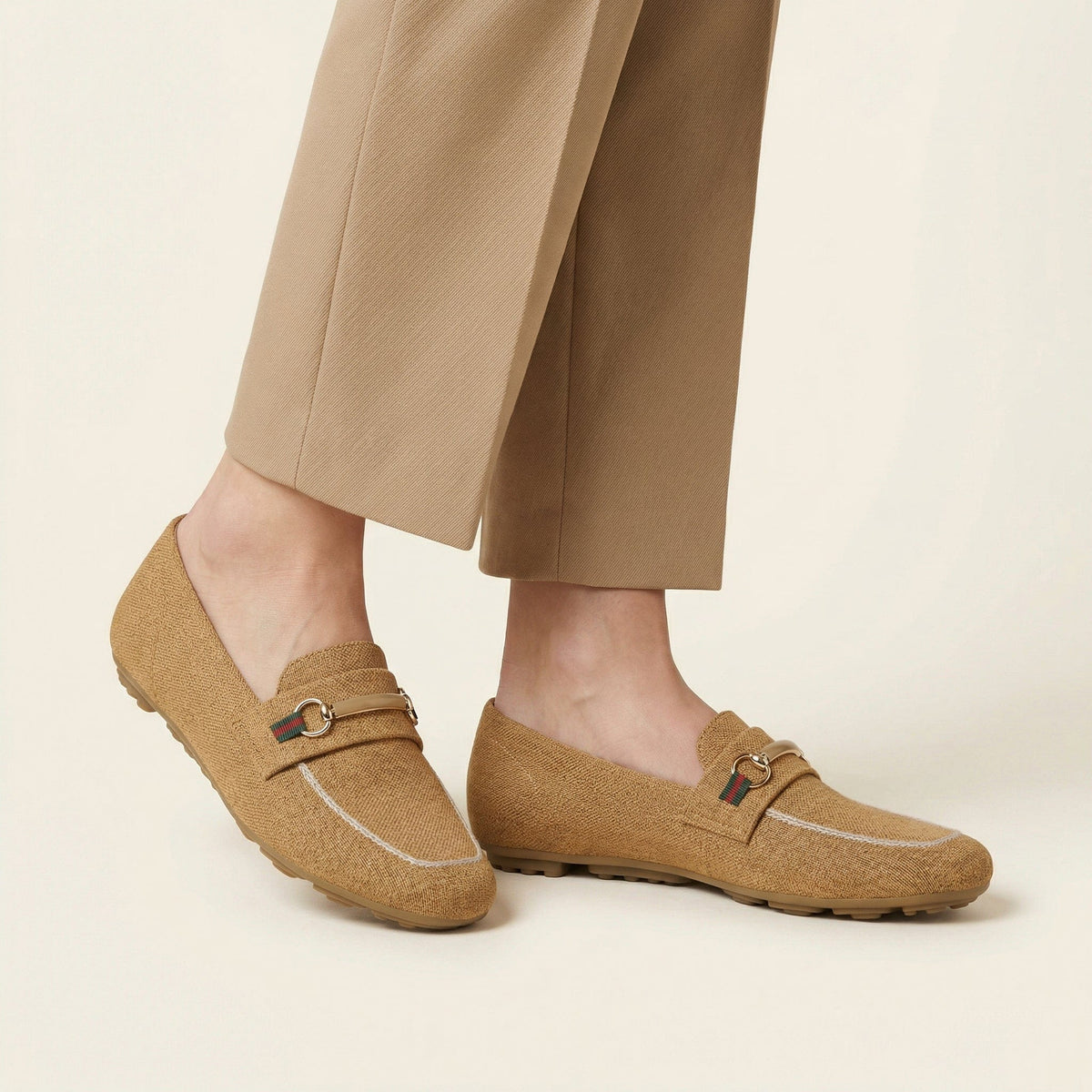 Women's Fabric Bit Loafer