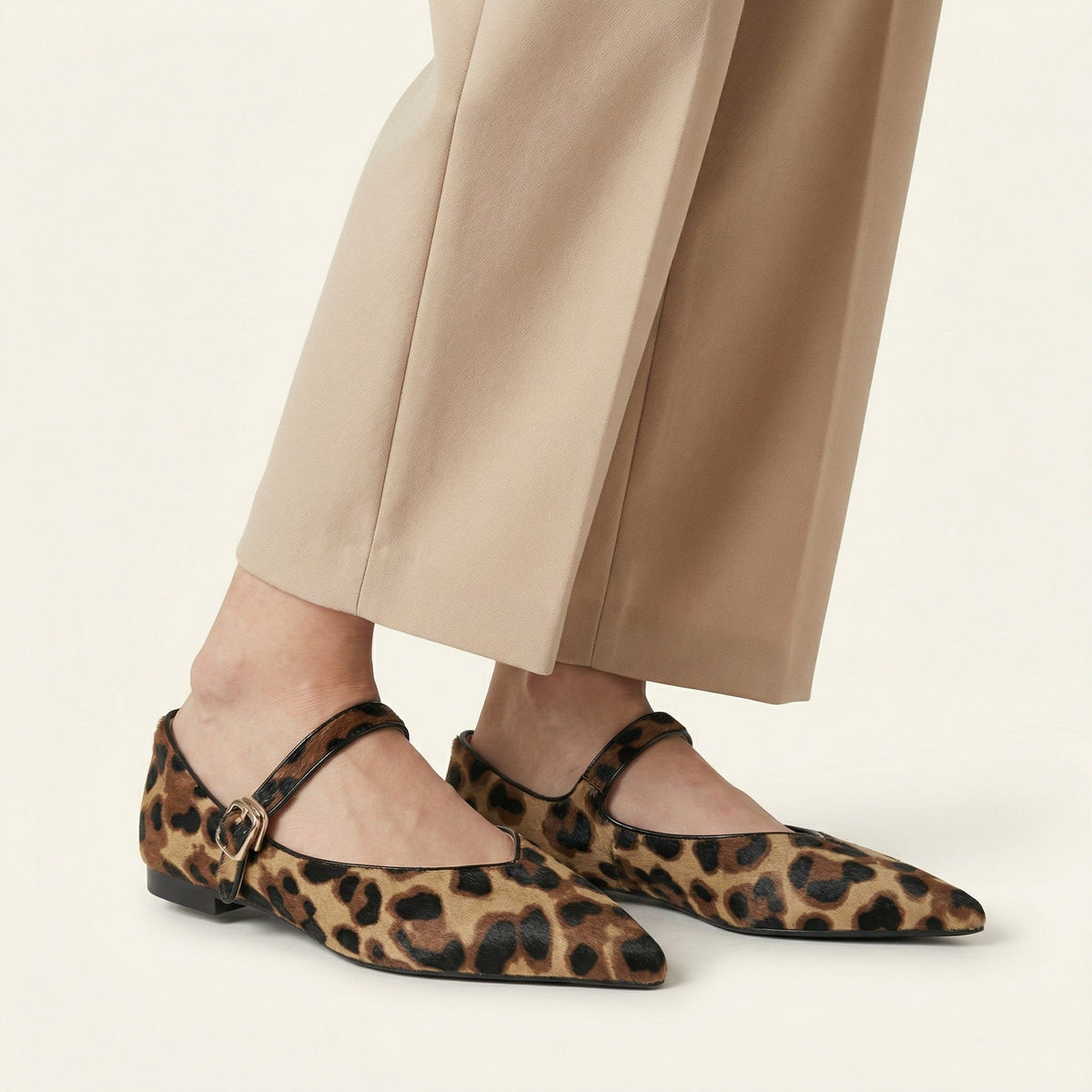 Women's Leopard Mary Jane Loafer