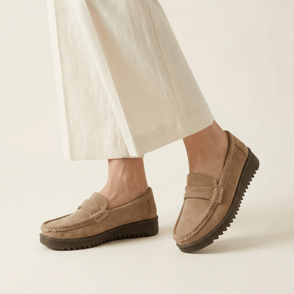 Women's Velvet Penny Loafer