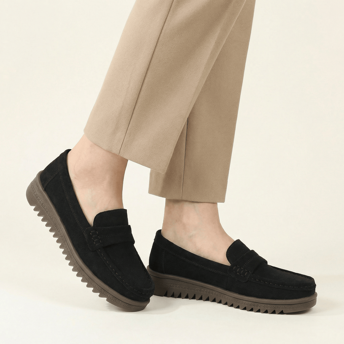 Women's Velvet Penny Loafer