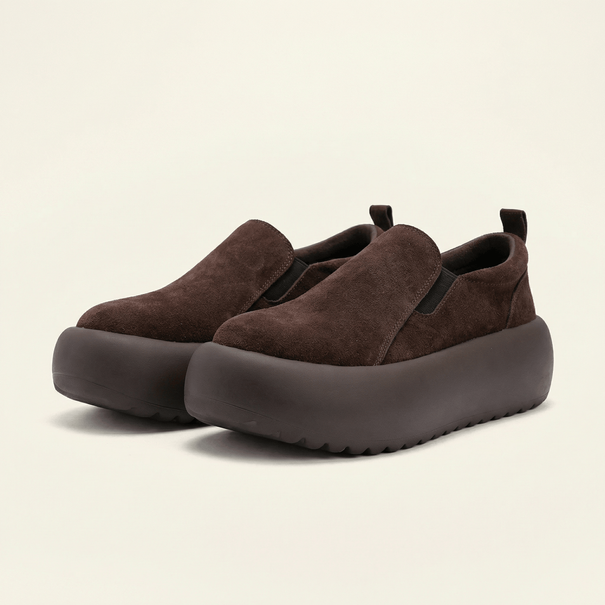 Women's Suede Platform Loafer