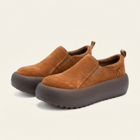 Women's Suede Platform Loafer