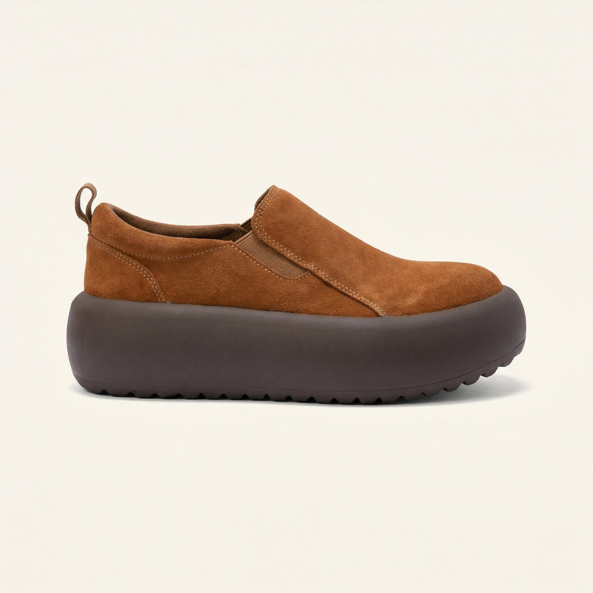 Women's Suede Platform Loafer