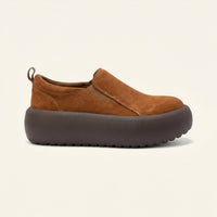 Women's Suede Platform Loafer