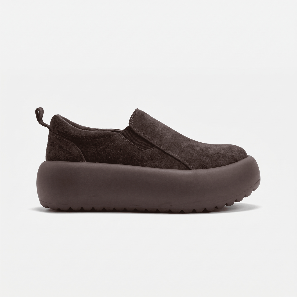 Women's Suede Platform Loafer