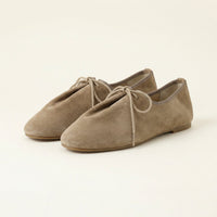 Women's Soft Suede Lace-Up Loafer