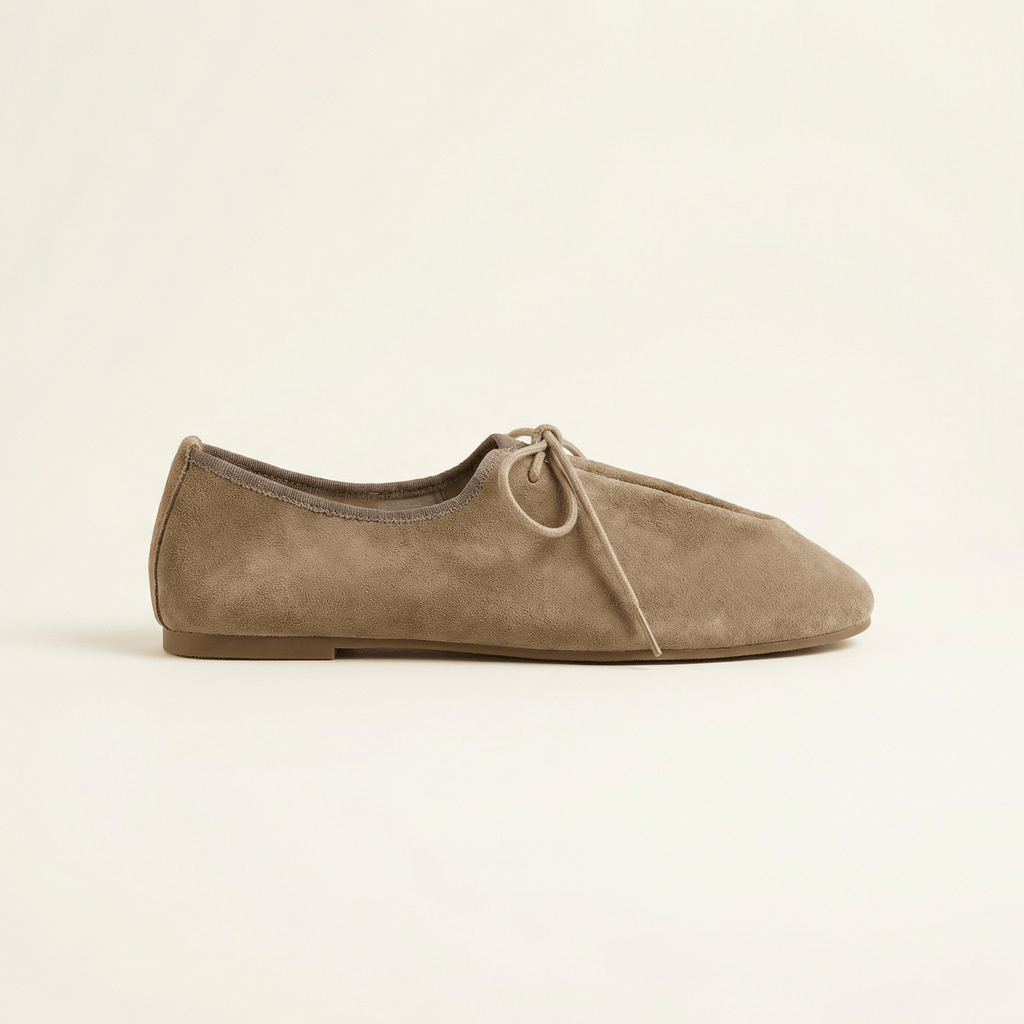 Women's Soft Suede Lace-Up Loafer