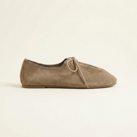 Women's Soft Suede Lace-Up Loafer
