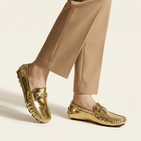 Women's Patent Gold Bit Loafer