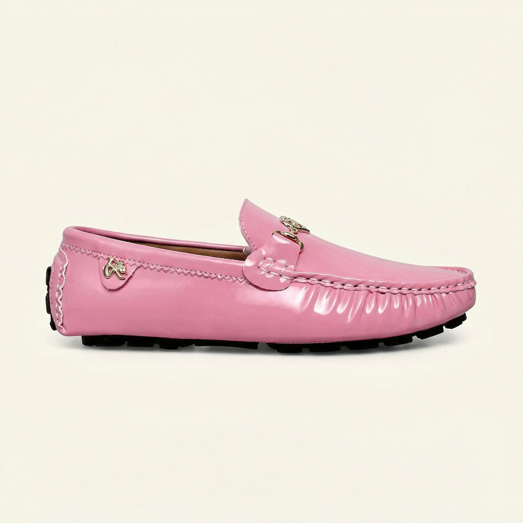 Women's Patent Gold Bit Loafer