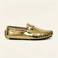 Women's Patent Gold Bit Loafer