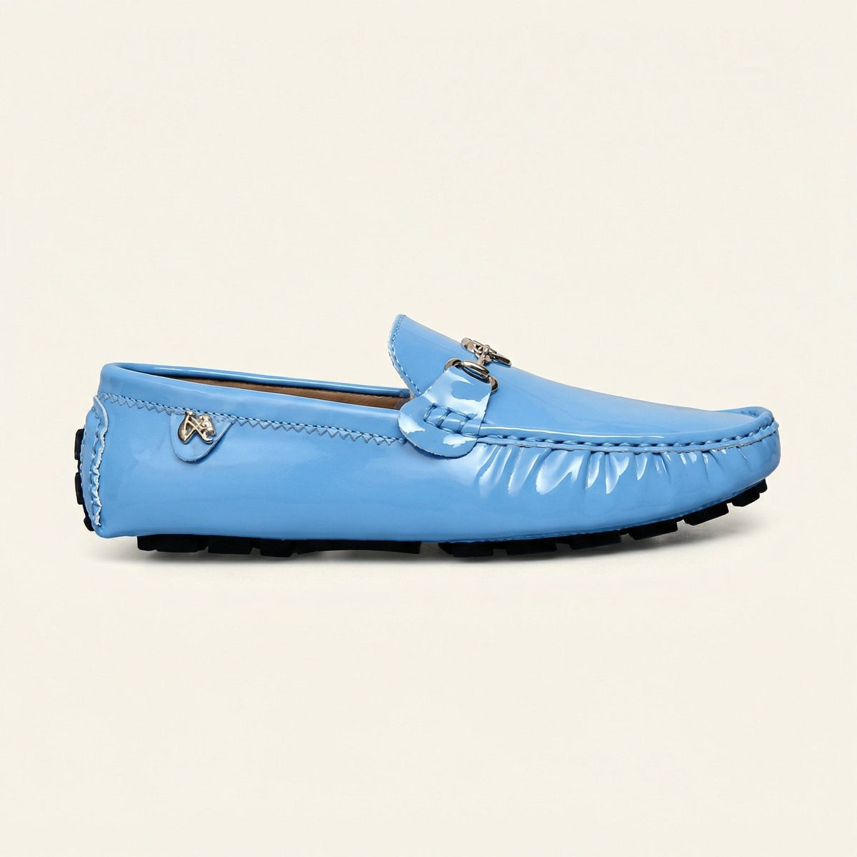 Women's Patent Gold Bit Loafer