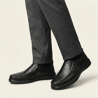 Men's Chunky-Sole Leather Comfort Loafer