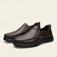 Men's Chunky-Sole Leather Comfort Loafer