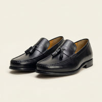 Smooth Leather Dress Tassel Loafer