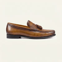 Smooth Leather Dress Tassel Loafer