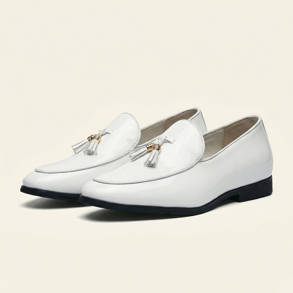Patent Leather Dress Tassel Loafer