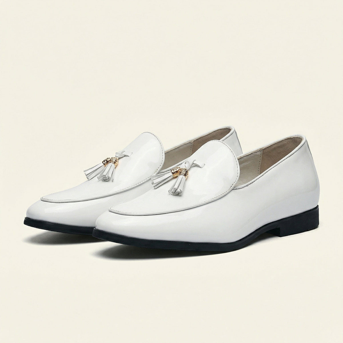 Patent Leather Dress Tassel Loafer