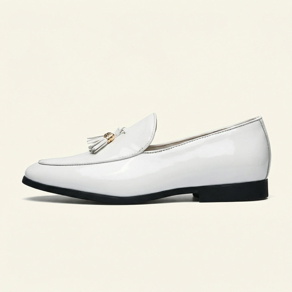 Patent Leather Dress Tassel Loafer