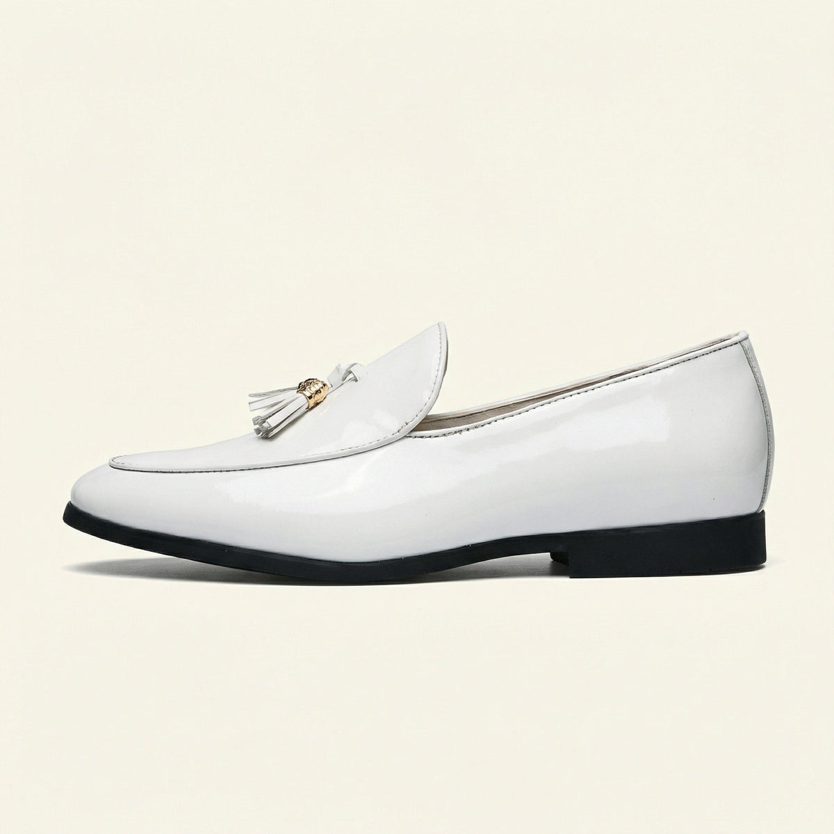 Patent Leather Dress Tassel Loafer