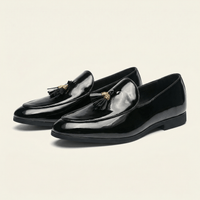 Patent Leather Dress Tassel Loafer