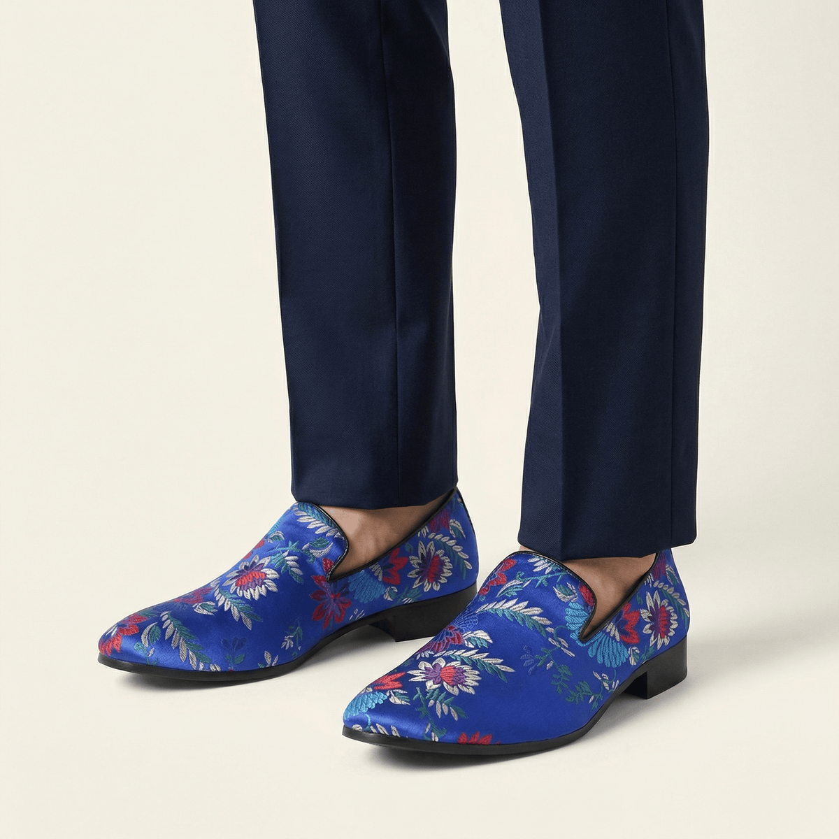 Floral Print Dress Loafer