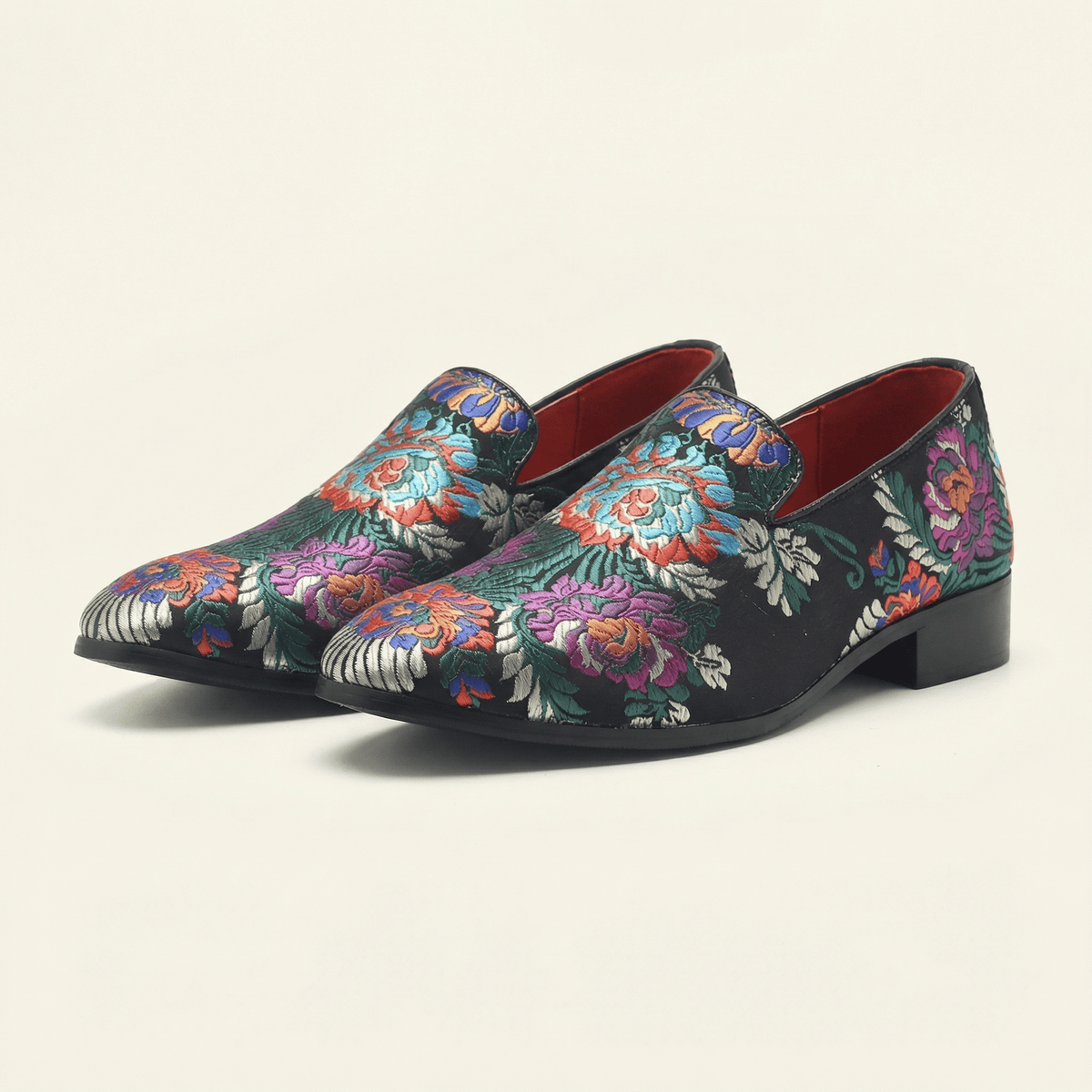 Floral Print Dress Loafer