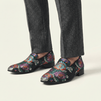 Floral Print Dress Loafer