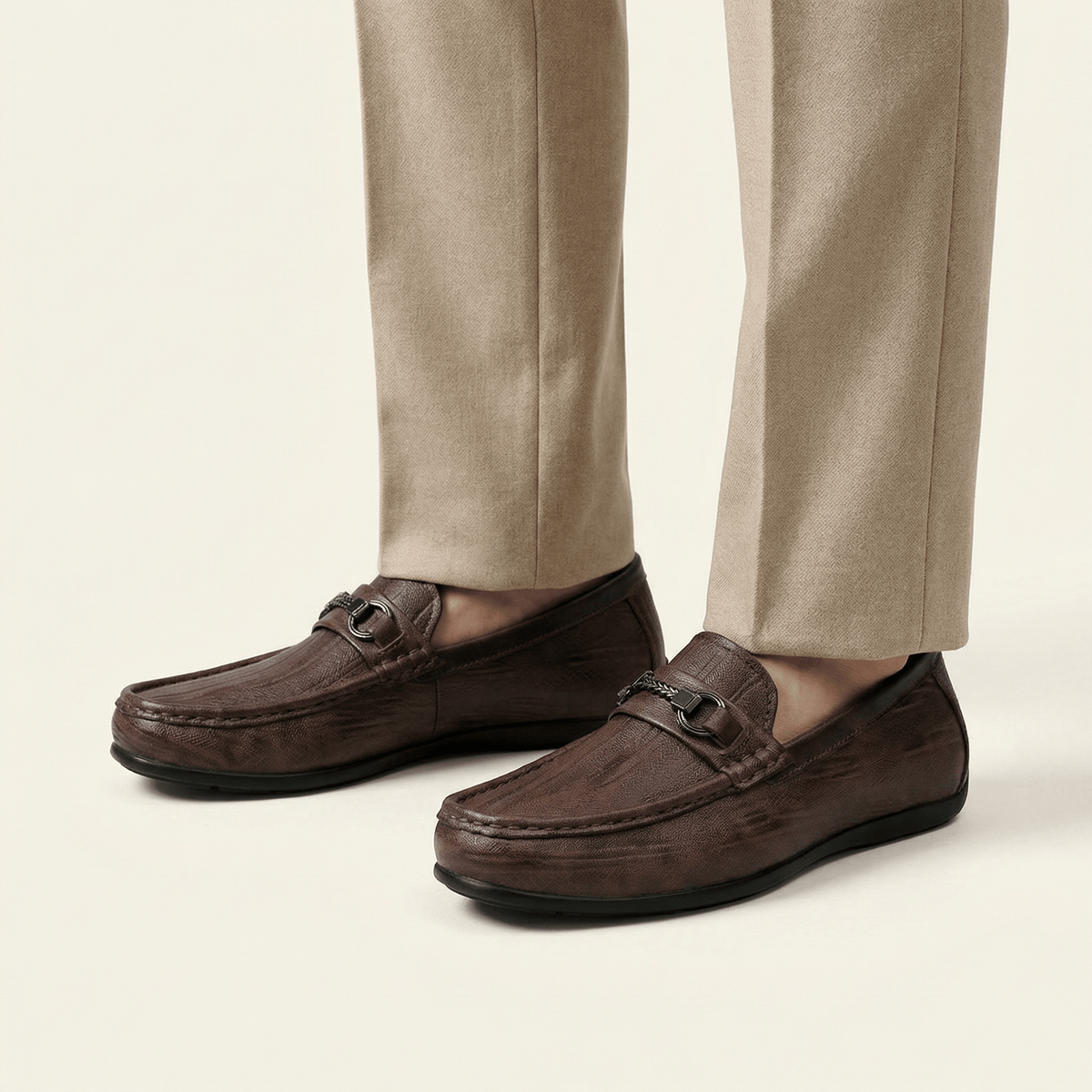 Men's Leather Bit Loafer