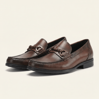Men's Patina Leather Bit Loafer