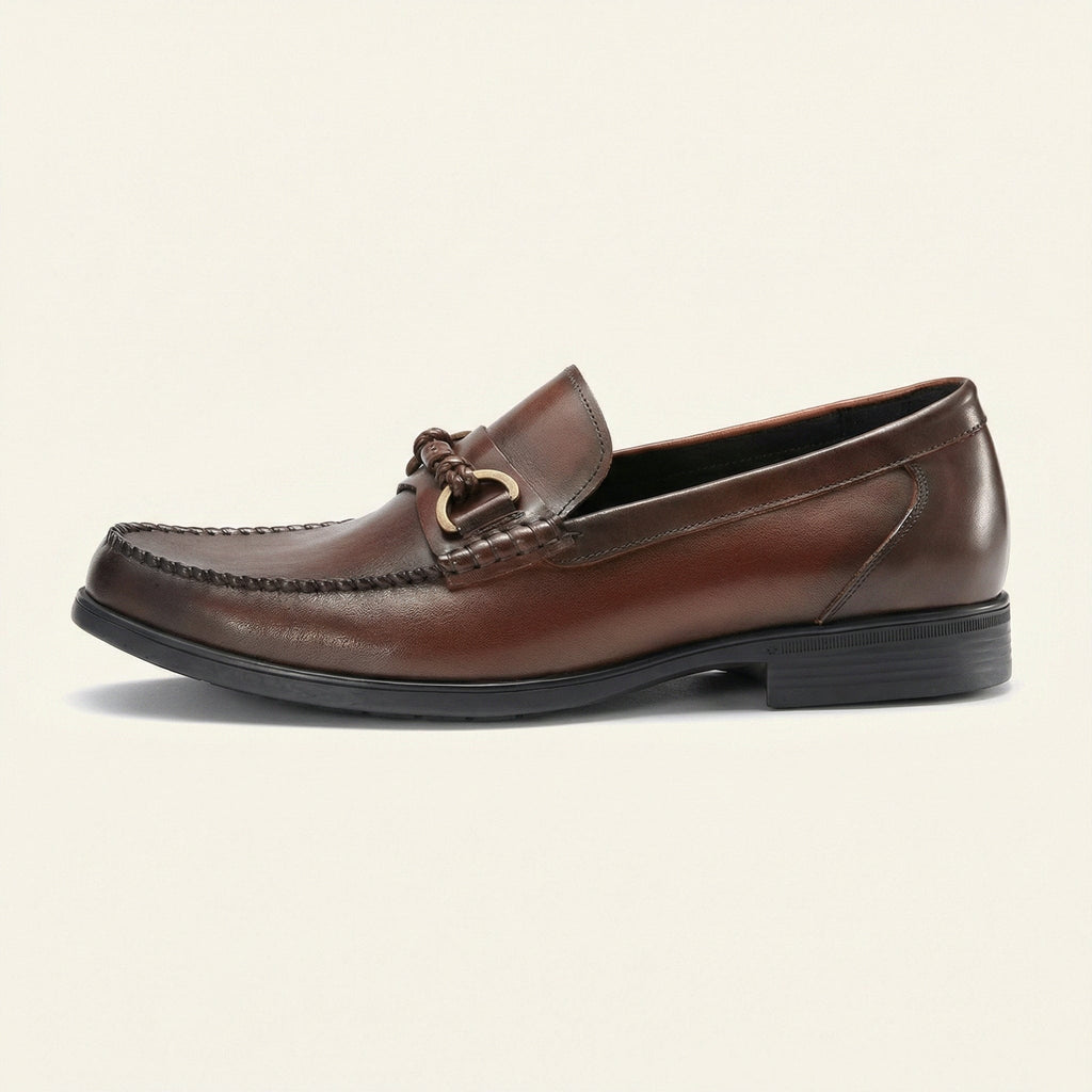 Men's Patina Leather Bit Loafer