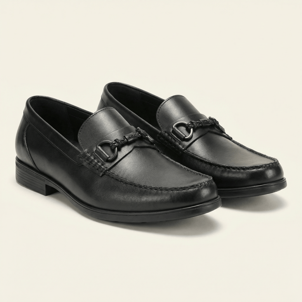 Men's Patina Leather Bit Loafer