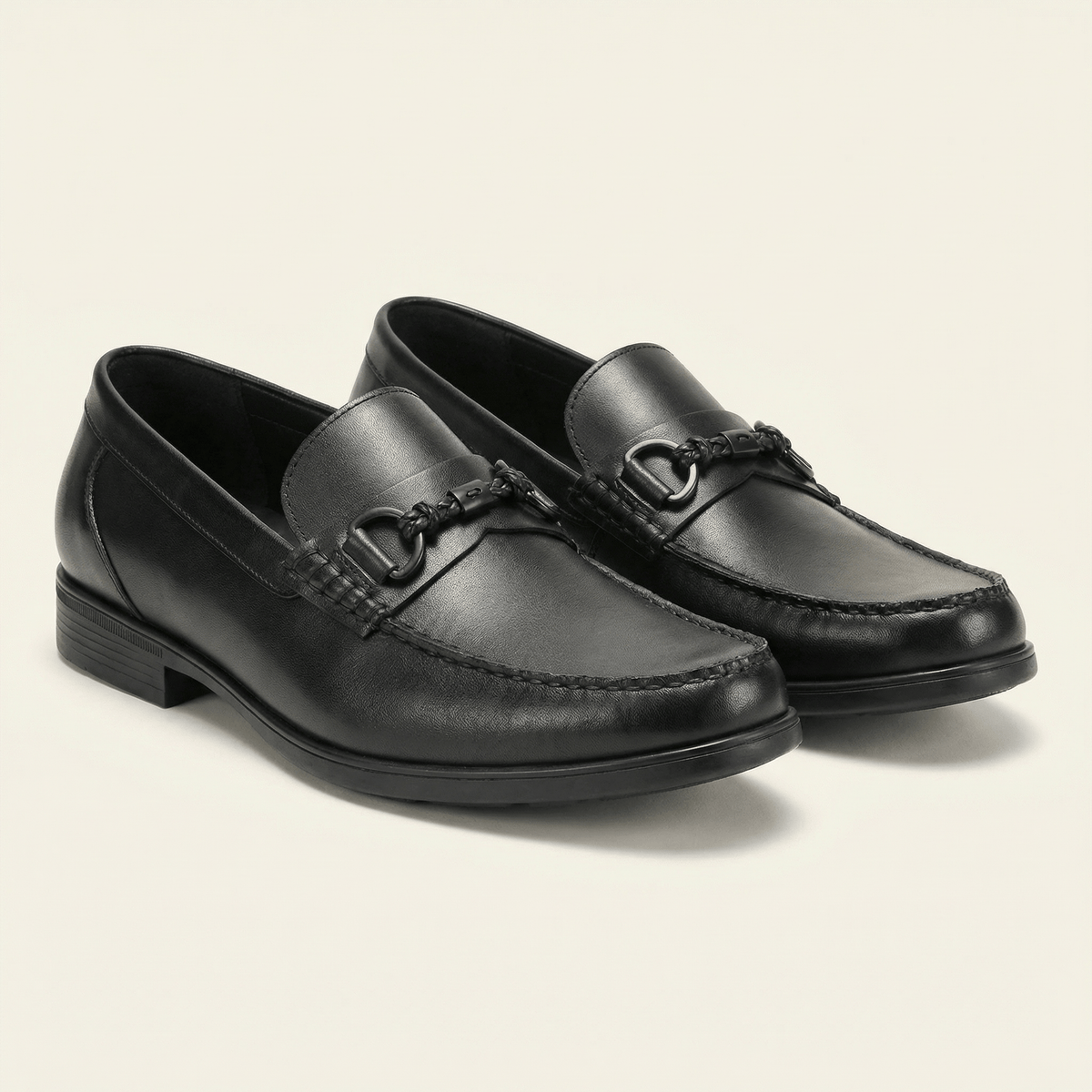 Men's Patina Leather Bit Loafer