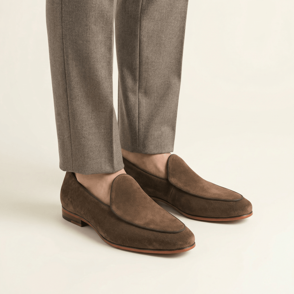 Men's Suede Platform Loafer