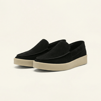 Men's Chunky-Sole Microsuede Loafer
