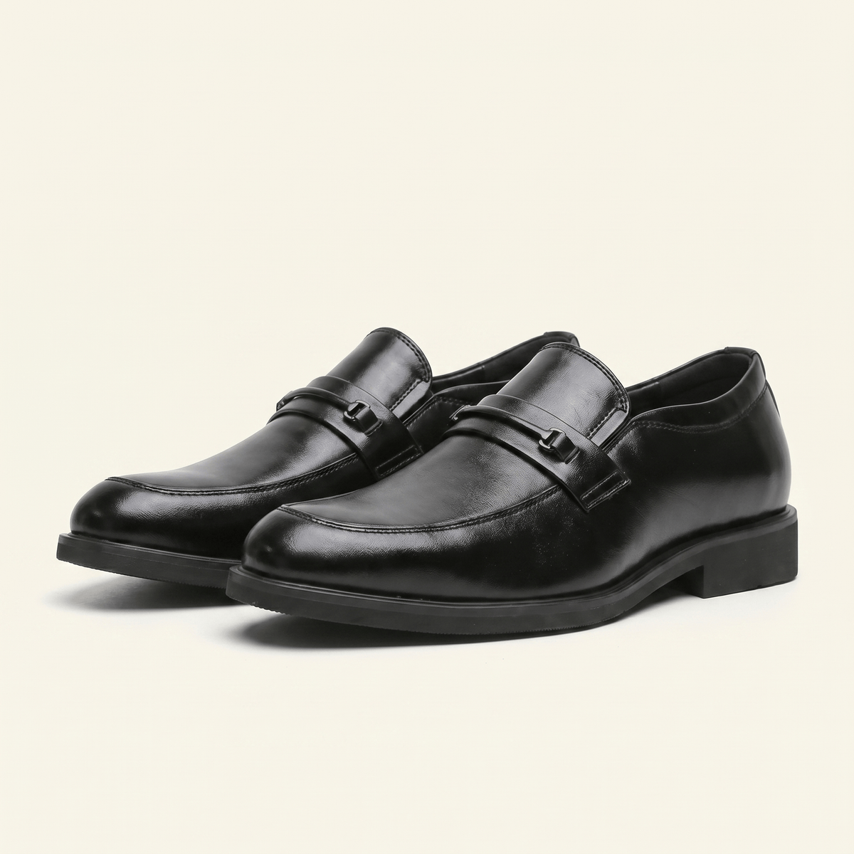 Men's Patent Leather Strap Dress Loafer