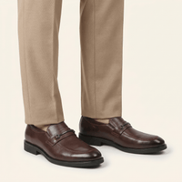 Men's Patent Leather Strap Dress Loafer